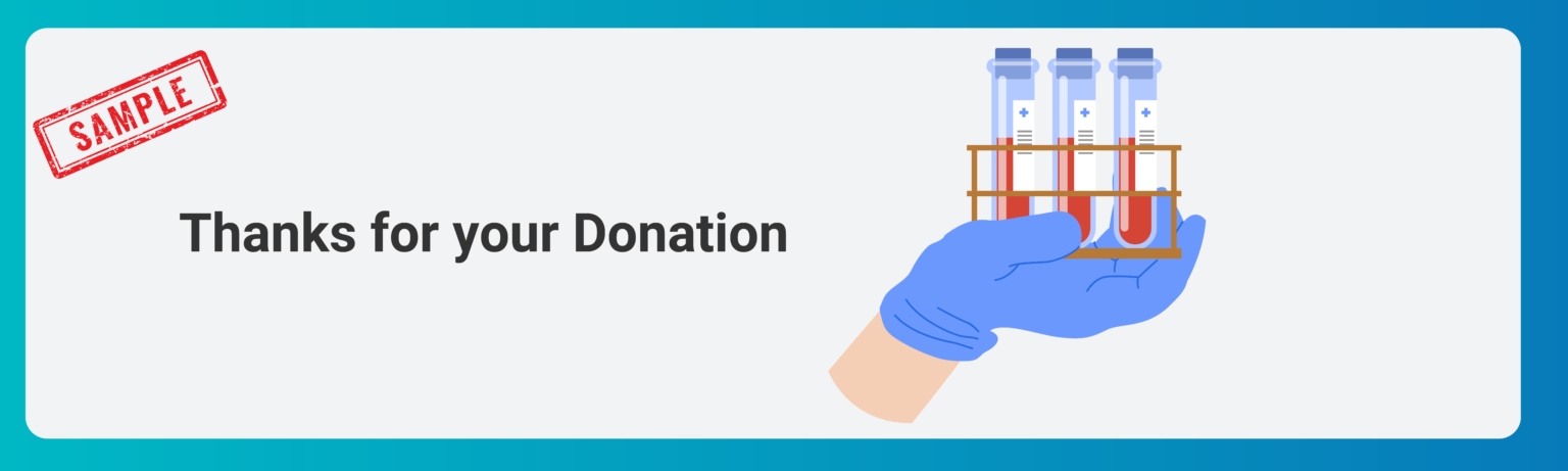 Sample donation